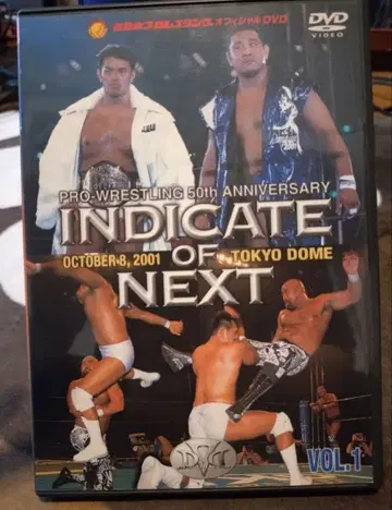 신일본 프로레슬링 INDICATE OF NEXT 무토 케이지 DVD