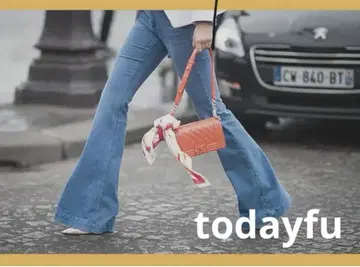 TODAYFUL 데님 플레어 부츠컷 26 정가:18,000