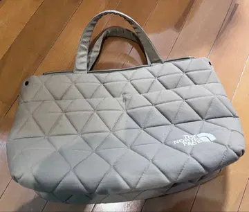THE NORTH FACE 퀼팅 토트백 카키