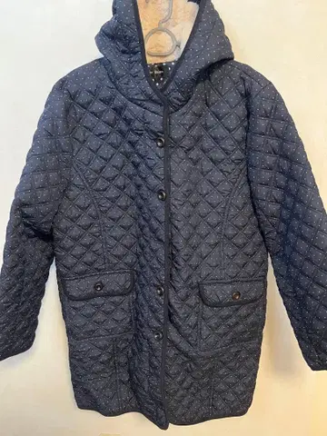 [ 새상품 ] 빅 사이즈 네이비 퀼팅 자켓