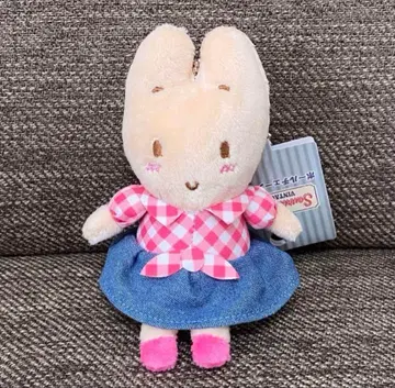 마론 크림 마스코트 홀더 빈티지 레트로 봉제 인형 산리오