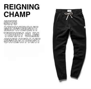 REIGNING CHAMP 스웨트 팬츠 블랙 XS RC-5075