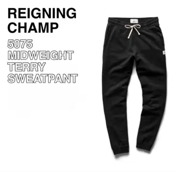 REIGNING CHAMP 스웨트 팬츠 블랙 XS RC-5075