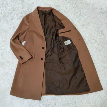 UNIVERSAL LANGUAGE 캐시미어 100% 체스터 코트 S