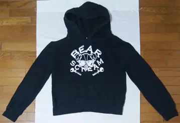 마르코마르카 MALKOMALKA 블랙 스컬 후디