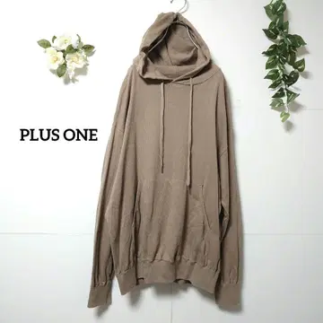 PLUS ONE 풀오버 후드티 XL 빅