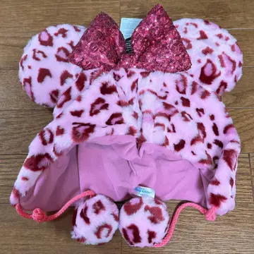 디즈니 팬캡 레오파드 무늬