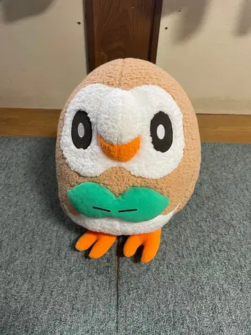 올빼미 봉제 인형 포켓몬 모크로