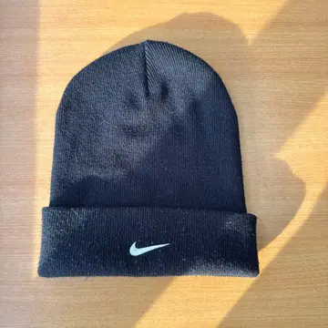 Nike 블랙 니트 모자 1 사이즈