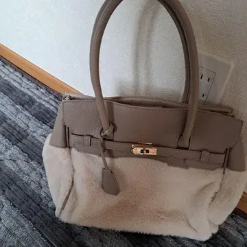 [ 새상품 ] 시마무라 Chico 퍼 핸드백