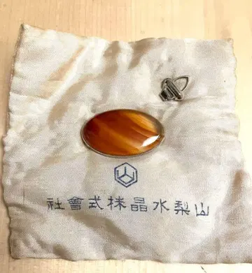 새상품 보관품 앤티크 야마나시 수정 오비 고정 띠