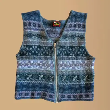 [ Made in USA ] Knit Vest 분위기