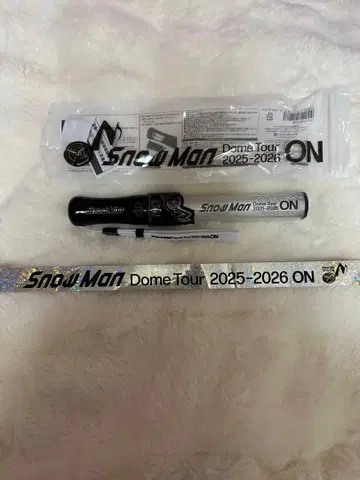 Snow Man Dome Tour 2025-2026 ON 응원봉