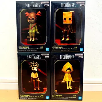 리틀 나이트메어 모니터 탑 피규어 4종 세트 미개봉품