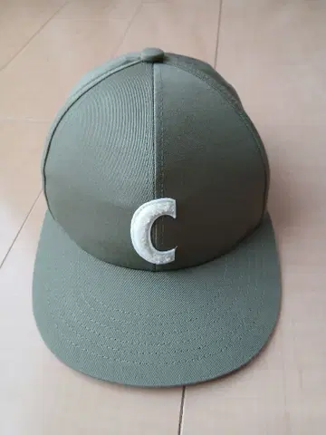 ch!iiibag 캡 카키 그린 코튼