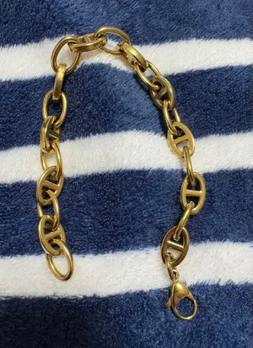 골드 체인 팔찌