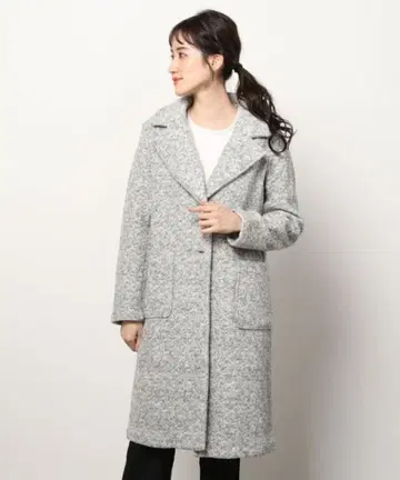 BANANA REPUBLIC 그레이 체스터 코트 M