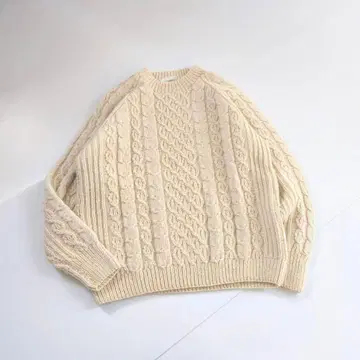 아일랜드제 Ballymarphy 피셔맨 니트 아란 니트