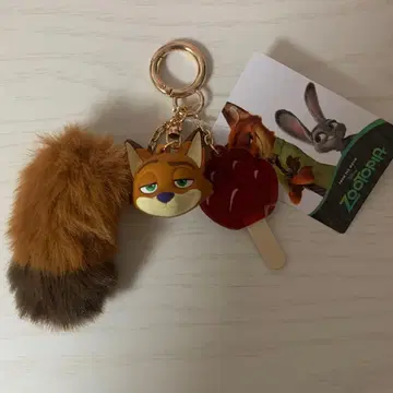 디즈니 주토피아 주토피아2 닉 입체 참 키링 1개