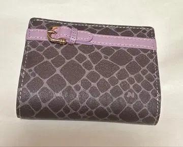 니나리치 2단 접이식 지갑 키링 포함 박스 동전 지갑