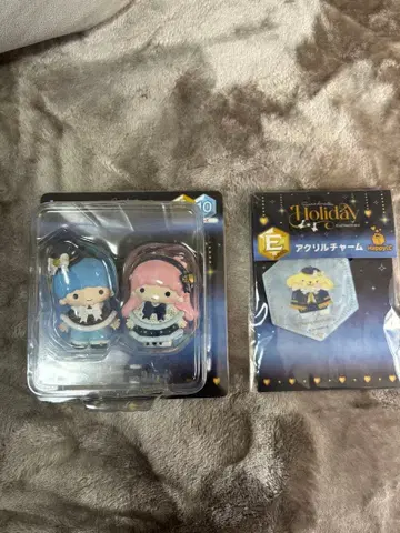 산리오 Happy 복권 A상 리틀트윈스타 E상 아크릴 참