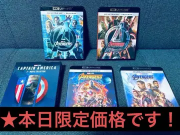 어벤져스 / 캡틴 아메리카: 3 무비 컬렉션 4K 세트