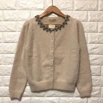 스트로베리 필드 [ 새상품 ] 가디건 베이지
