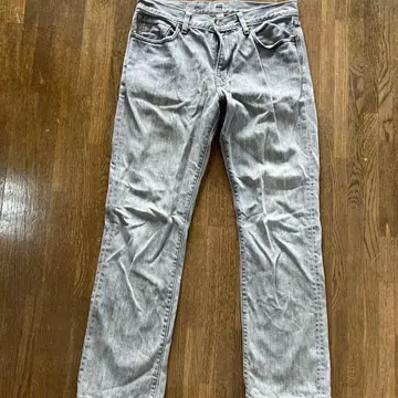 더 갭 슬림핏 스트레이트 데님 32 x 32