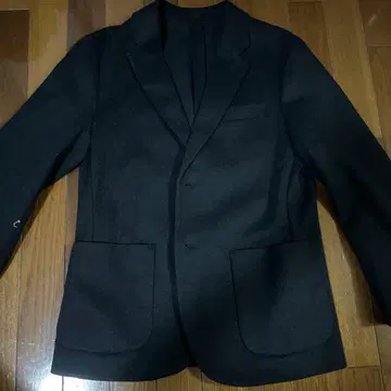 블랙 테일러드 자켓