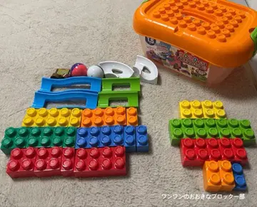 굴릴 수 있는 큰 블록 S + 원원 큰 블록 일부 15pcs