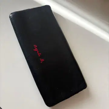 에네스베 이단 접이식 지갑 블랙