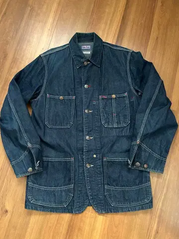 BLUEBLUE 블루블루 데님 커버올 ARIGATO 택