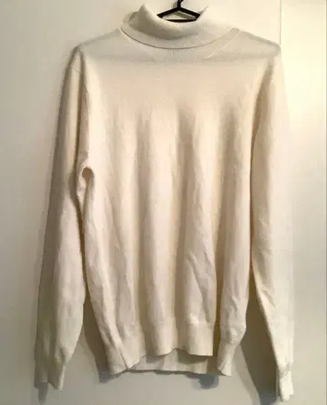 타카시마야 캐시미어 100% 터틀넥 LL 남성용 스웨터