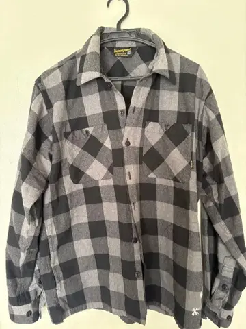 부루코 bluco 버팔로 체크 M 사이즈