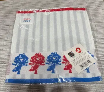 EXPO 2025 오사카 간사이 만박 미야쿠미야쿠 핸드 타월 미사용