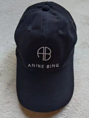 ANINE BING 블랙 야구 모자
