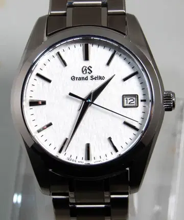 그랜드세이코 SBGX355 눈 흰색 화이트 티타늄 37mm 쿼츠