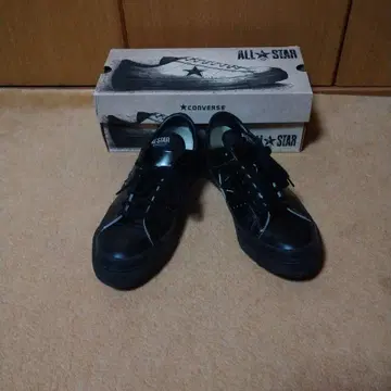 컨버스 원스타 블랙 모노크롬 26.5cm