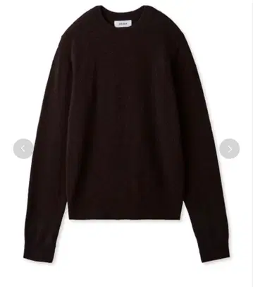 미라 오웬 울 100% 베이직 크루넥 니트