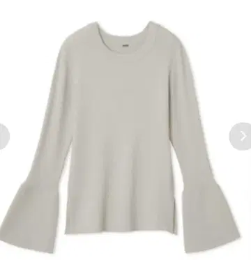 Mila Owen 커프스 디자인 리브 니트 풀오버