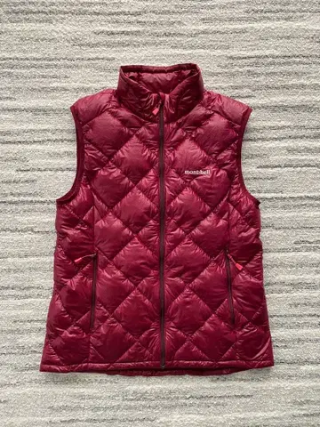 몽벨 스페리오 다운 베스트 Women's M 사이즈 루비색 used