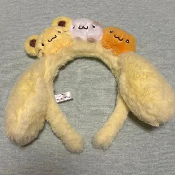 산리오 퓨로랜드 폼폼푸딩 팀푸딩 머리띠