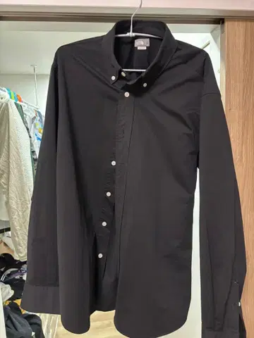THE NORTH FACE 버튼 다운 셔츠 XL 블랙