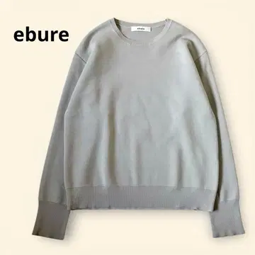 새상품급 ebure 에브르 울 실크 니트 풀오버