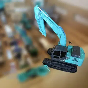 KOBELCO SK200 미니어처 중장비 대형 유압 브레이커 버킷 포함