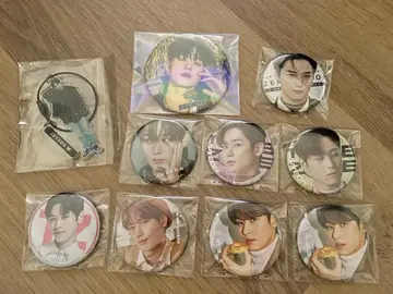 THEBOYZ 주연 아크릴 키링 캔뱃지