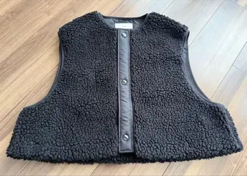 HYKE 페이크 시어링 보아 베스트 일본제 컨디션 최상