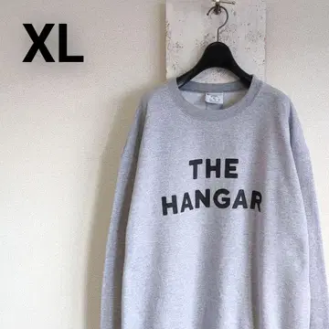 구제 의류 챔피온 에코 맨투맨 그레이 기업 로고 THE HANGAR