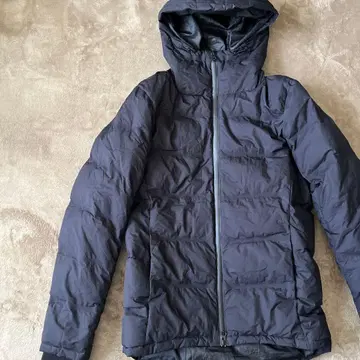 PLST 플라스테 다운 자켓 나일론 페더 따뜻한 후드