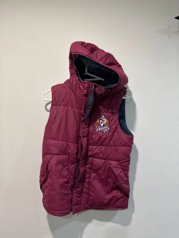 HYSTERIC GLAMOUR 후드 부착 다운 베스트